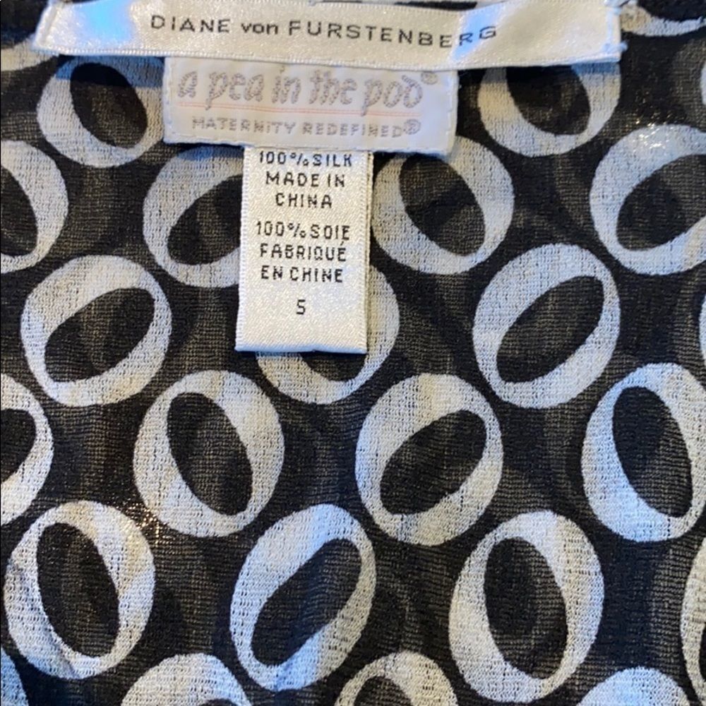 DVF A Pea In The Pod Sleeveless Silk Tank - Picture 7 of 9